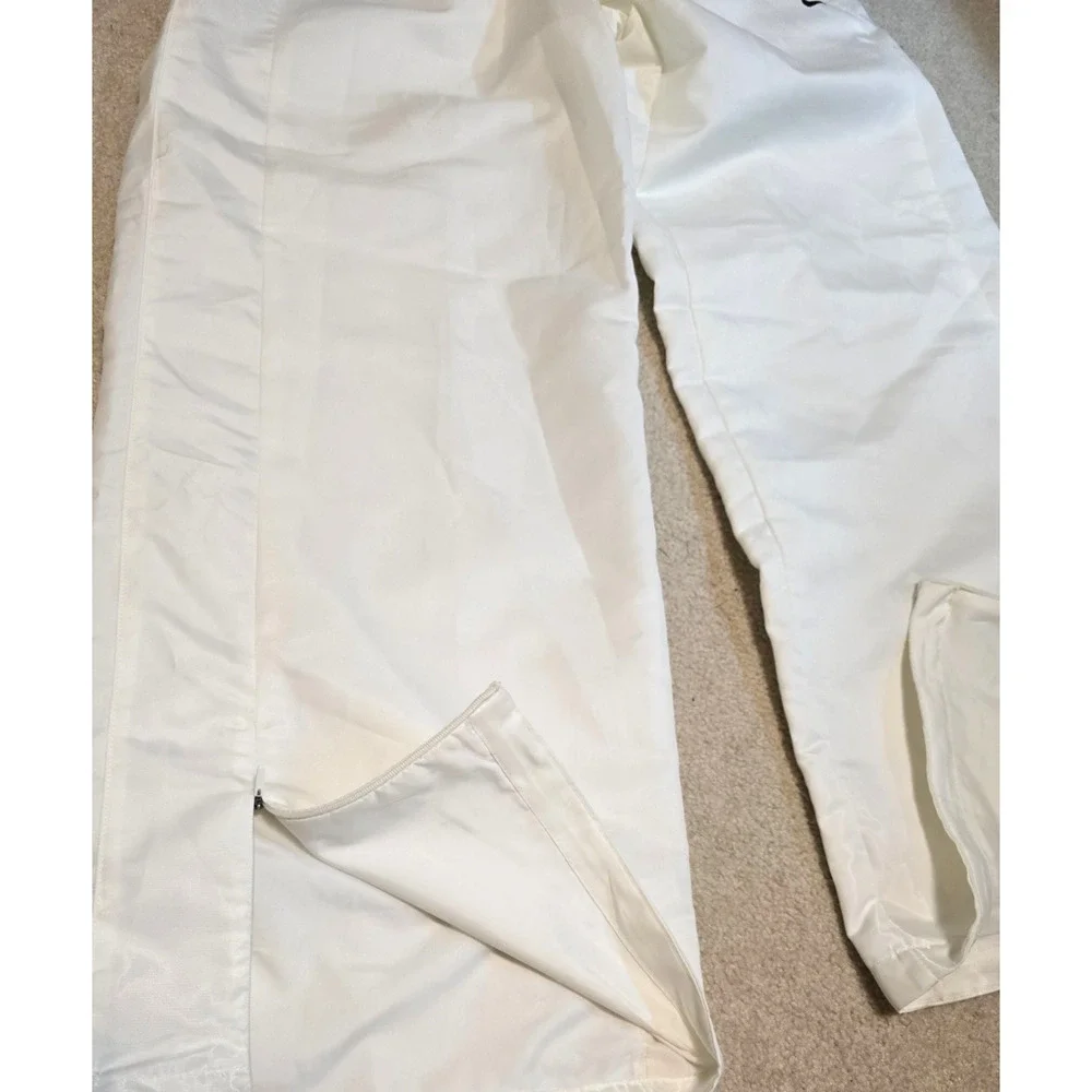Nike Windrunner Womens Small Sail Shine Pants Oversized Full Length NWT NEW